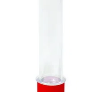Tubete 13 Cm Cristal/vermelho C/10 – Mtsz