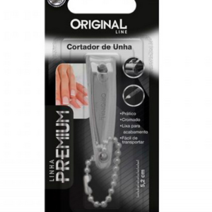 Cortador Unha Pequeno Com Corrente E Lixa Premium